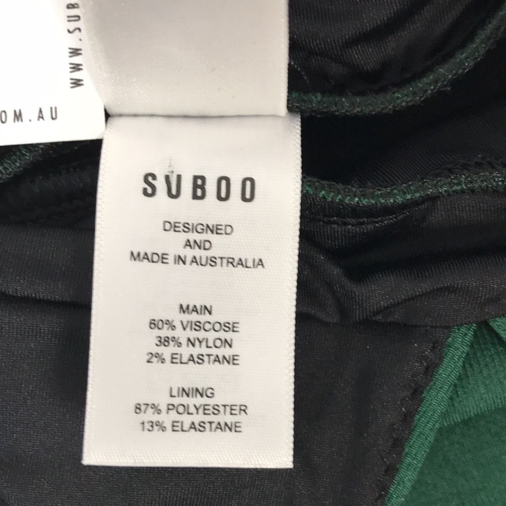 NWT SUBOO JUNGALOW BELTED ONE-PIECE SWIMSUIT - Picture 14 of 14